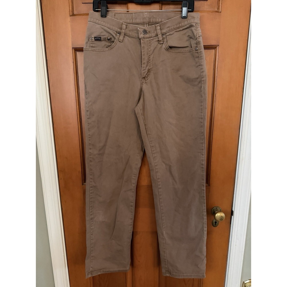 Women's Denim Riders Brown Straight Leg Stretch Jeans Size 8 M
